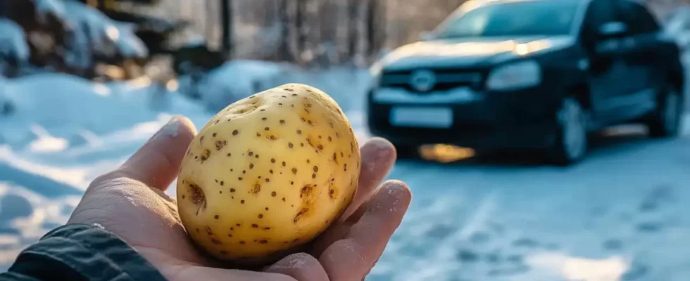 Зимний лайфхак: как картофель поможет вашему лобовому стеклу