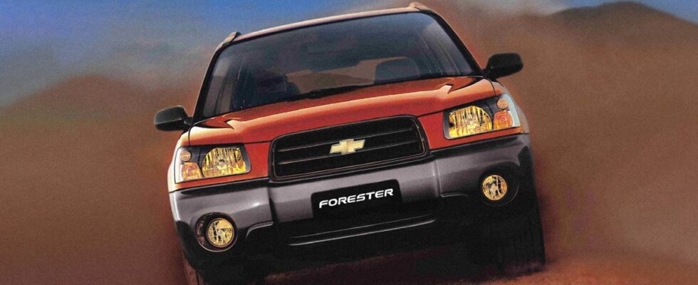 Subaru Forester превратился в Chevrolet: необычный тюнинг и его результаты (фото, видео)