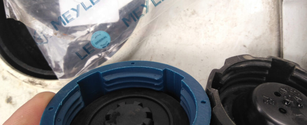 Автолайфхак: Ремонт и улучшение крышки расширительного бачка своими руками