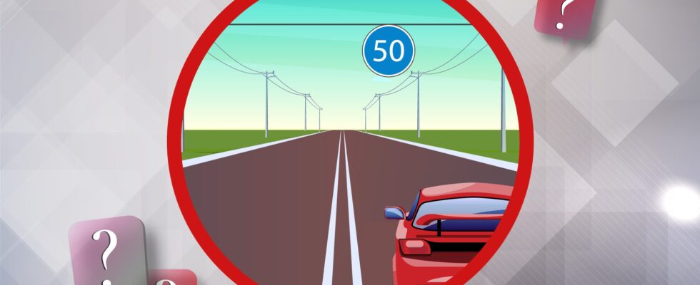 Минимальная скорость на дороге: знаки, правила и штрафы