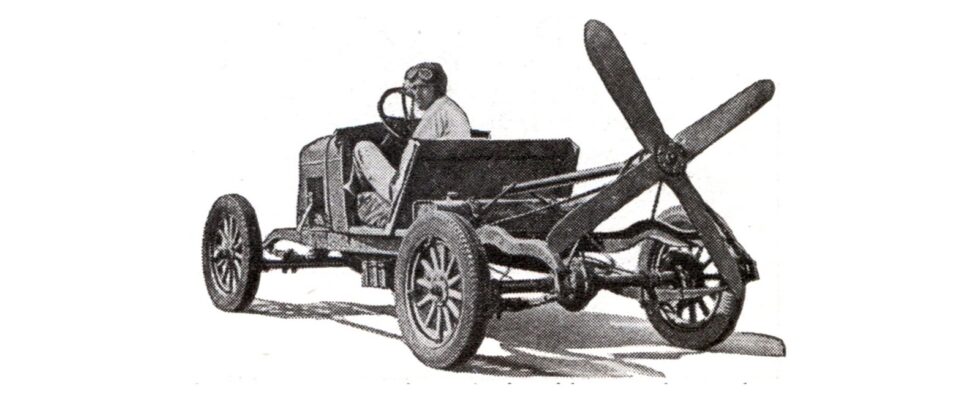 Автомобили с пропеллером: история необычных конструкций и их провал