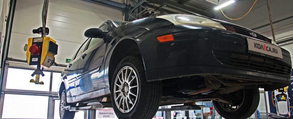 Звук из-под машины? Диагностика и ремонт многорычажной подвески на Avtoservis34